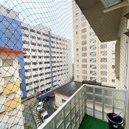 Apto Santos Gonzaga 50Mtrs Praia Ngoại thất bức ảnh
